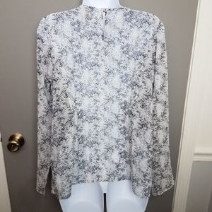 Paper Crane Sheer Blouse Small